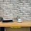 Самоклеюча декоративна 3D панель Loft Expert під сіру цеглу 700x770x5 мм - мініатюра 2