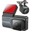 Автомобільний відеореєстратор Hoco DV12 with rear camera Silvery Gray (640176) - мініатюра 2
