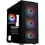 Корпус 1stPlayer X5-BK-4F1 Black [146449] - миниатюра 1