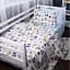 Комплект постільної білизни MisSon Poplin Line Kids 09 Sleeping Animals 220х240 см блакитний (2200009720475) - мініатюра 1