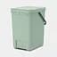 Ведро мусорное Brabantia Sort&Go, 25 л, мятное (212765) - миниатюра 3