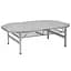 Складний стіл Bo-Camp Premium Oval 120x80 cm Grey (1404420), Сірий - мініатюра 2