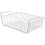 Полка навесная Stenson TD01318-L 40x24.5x14 см белая (25456) - миниатюра 1