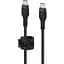 Кабель Belkin Boost Up Charge Pro Flex USB-C to USB-C 1m Black (CAB011BT1MBK) [158884] - миниатюра 3