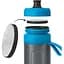 Бутылка для воды с фильтром Brita Active голубая 600 мл (1020336) - миниатюра 4