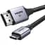Кабель Ugreen HD163 Cable Mini HDMI to HDMI 2.1 8K 60Hz 1m Grey (6941876215140) - мініатюра 1