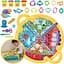 Набір для творчості з пластиліном Play-Doh Fold & Go Playmat Starter Set зі складним килимком для зберігання, (F9143) - мініатюра 3