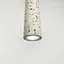Подвес Terrazzo Cylinder Long с белым бетонным плафоном 30х6 см | Line F | Арт. MJ163-60*300 WT - миниатюра 3