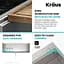 Кухонная мойка Kraus Kore KWT300-32, Нержавеющая сталь - миниатюра 11