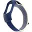 Ремешок Nylon Mi Band 3/4/5/6/7 Желтый Синий - миниатюра 1