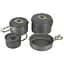 Набір посуду Bo-Camp Explorer 4 Pieces Hard Anodized Grey/Green (2200244) (DAS301407) - мініатюра 1