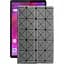 Чехол StatusCASE из экокожи для планшета Lenovo Tab K10 Серый ромб - миниатюра 1