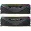 Модуль пам'яті для комп'ютера DDR4 32GB (2x16GB) 3600 MHz Vengeance RGB RT Black Corsair (CMN32GX4M2Z3600C18) - мініатюра 1