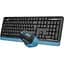 Комплект (клавіатура+мишка) A4Tech FG1035 USB Navy Blue - мініатюра 3