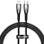 Дата кабель Baseus Glimmer Series Fast Charging Data Cable Type-C to Lightning 20W 1m (CADH000001) Black - мініатюра 1