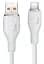 Кабель Baseus Pudding Series Fast Charging Cable USB to Type-C 100W 1.2m P10355703221-00 White - миниатюра 2