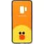 Чехол-накладка Toto Cartoon Print Glass Case Samsung Galaxy S9 Line friends Sally - миниатюра 1