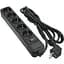 Мережевий фільтр живлення Patron 3.0 m3*1mm2 (SP-1053) 5 розеток BLACK (EXT-PN-SP-1053) - мініатюра 1