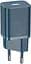 Сетевое зарядное устройство Baseus Super Si Quick Charger 20W Sets Black + Type-C to Lightning Cable Blue - миниатюра 2