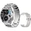 Розумний годинник Haylou Solar 5 (LS20) (2 ремінці Silicone + Stainless steel) сріблясті - мініатюра 1