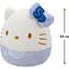 Мягкая игрушка Squishmallows Hello Kitty Хэллоу Китти в синем 20 см (SQSN00500) - миниатюра 6