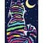 Картина за номерами Rosa Start Cat and Moon 35x45 см - мініатюра 1