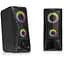 Колонки 2.0 S-107 Black 2 x 3 Вт REAL-EL teh0021035 - миниатюра 4