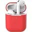 Чехол для наушников Apple AirPods 2 Silicone Case [Red] [41362] - миниатюра 1