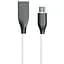 Кабель PowerPlant USB - XiaomicroUSB, 2м, силикон, белый - миниатюра 1
