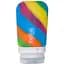 Силиконовая бутылочка Humangear GoToob + Medium Rainbow - миниатюра 1