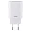 Зарядний пристрій Remax RP-U37 USB/ Type-C QC PD білий + кабель Type-C to Lightning - мініатюра 1