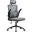 Офісне крісло GT Racer X-5728 Black/Gray [121531] - мініатюра 2