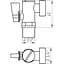 Кран кульовий кутовий з фільтром Solomon 1/2″x3/4″ А7041(7043) 000001162 - мініатюра 5