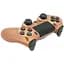 Геймпад Brazzers бездротовий для PS4 Wireless DualShock 4 роз'єм для навушників LED light bar Gold 3.7V 600 mAh Blister-box - мініатюра 1