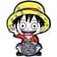 Значок Ван Піс Луффі One Piece Luffy P OP LF 04 - мініатюра 1