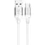Кабель Florence Technic Type-C 1m 3A White (FL-2204-WT) - мініатюра 1