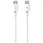 Дата кабель USB-C to USB-C 1.0m PD-B83a 60W Proda (PD-B83a-WHT) - миниатюра 1