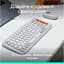 Комплект (клавиатура + мышь) Logitech POP Icon Combo Bluetooth UA Off-White (920-013141) [121101] - миниатюра 5