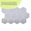 Дзеркальний декор Wall Sticker SW-00002514 акриловий самоклеючий 150х175 мм 12 шт. срібло - мініатюра 2