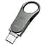 USB флеш накопичувач Silicon Power 64GB Mobile C80 Silver USB 3.2 (SP064GBUC3C80V1S) - мініатюра 2