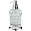 Дозатор для рідкого мила Kugu Versace Freestand Glass 830C, Хром - мініатюра 1