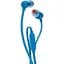 Гарнітура JBL T110 Blue (JBLT110BLU) - мініатюра 2
