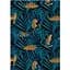 Книга записная Axent Leopard A4 в клеточку 96 листов темно-синяя (8422-556-A) - миниатюра 1