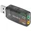 Звуковая карта 5.1 USB QTS-005 Black (16159) - миниатюра 1