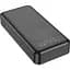 Внешний аккумулятор Hoco J102A Cool Figure 20000mAh 20W Black [101324] - миниатюра 3