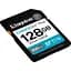 Карта пам'яті Kingston SD 128GB C10 UHS-I U3 V30 R200MB/s - мініатюра 2