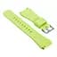 Силиконовый ремешок Watchbands для Samsung Gear S3 Samsung Galaxy Watch 46mm Silver - зелёный (WB001GREEN) - миниатюра 3