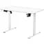 Комп'ютерний ігровий стіл Mealux PowerDesk Lite White (EVO-201 Lite W/W) [111797] - мініатюра 1