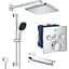 Душова система прихованого монтажу Grohe QuickFix Smartcontrol UA202801C3, Хром - мініатюра 1