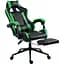 Геймерское кресло GT Racer X-2323 Black/Green [122609] - миниатюра 4
